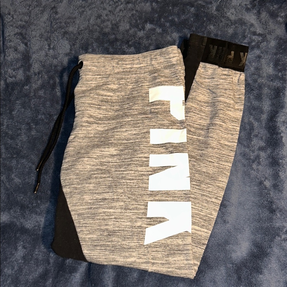 PINK Joggers with Black Accents
